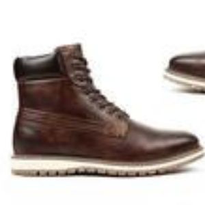 harrison men's casual round toe boots